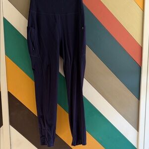 Januu Navy yoga scrub pants